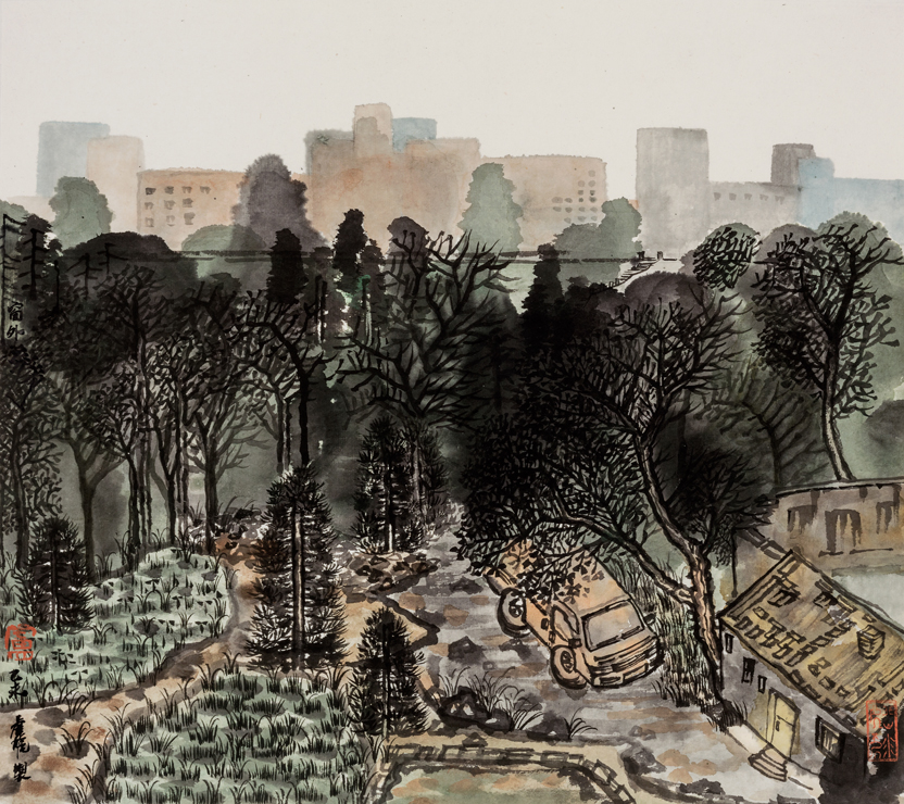 A Exposição “Obras de Pintores Veteranos da China em Macau”