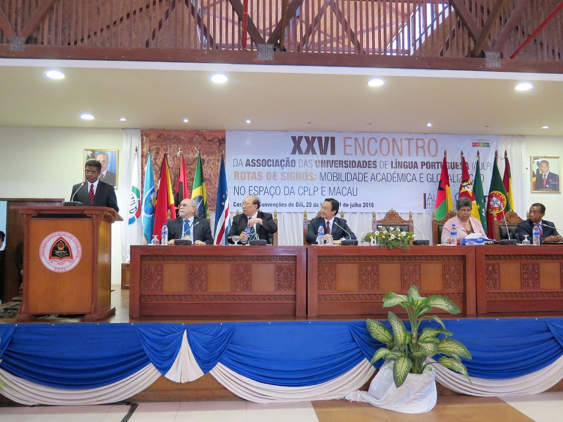 XXVI Encontro das Universidades de Língua Portuguesa realizado em Timor, na cidade de Dili