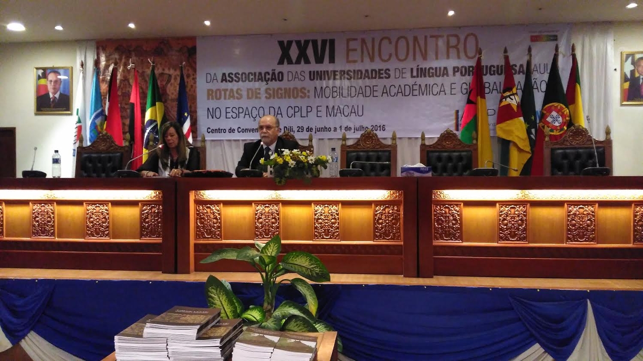 UM Vice Rector Rui Martins chairs the AULP’s Board of Administrators meeting