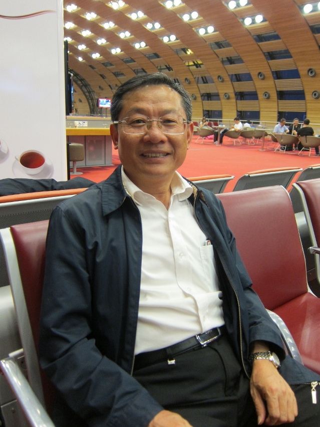 O Vice-Director do Distrito Su, adstrito à Comissão para o Desenvolvimento e Reforma da Província de Jiangxi, Xie Baohe