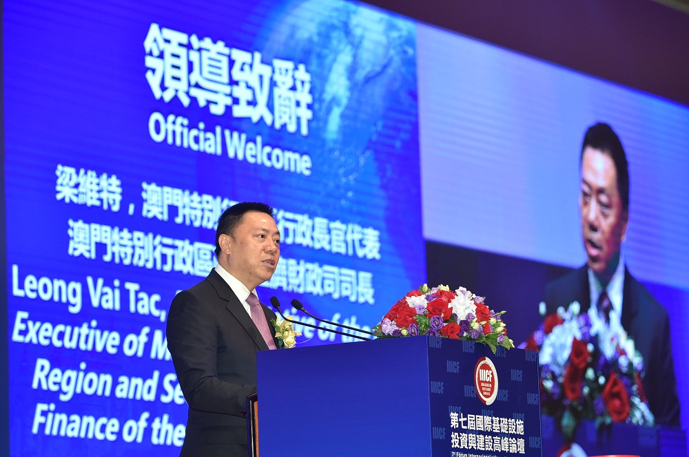 梁維特在開幕儀式上致辭