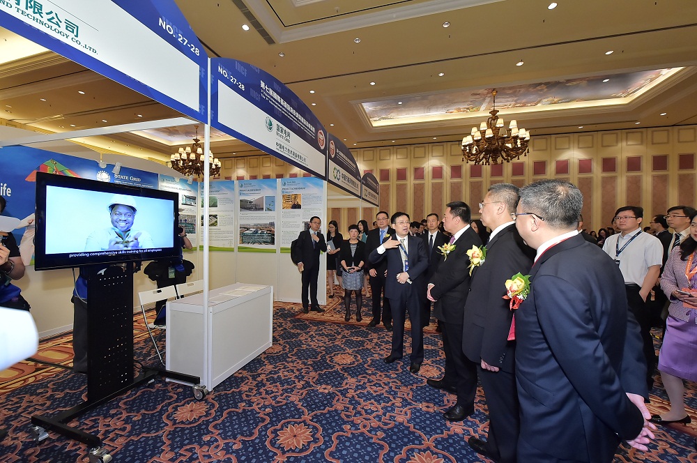 The exhibition in the forum becomes the international platform of the enterprises to promote themselves