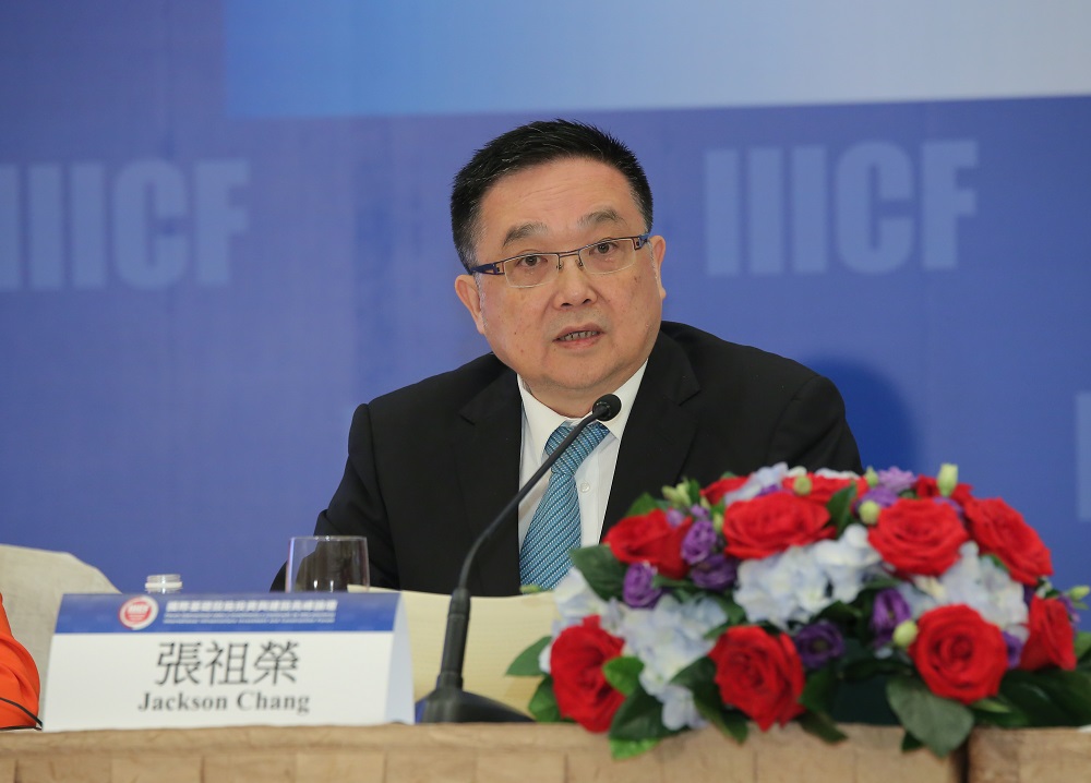 Jackson Chang, the president of IPIM introduced the situation of this year’s forum.