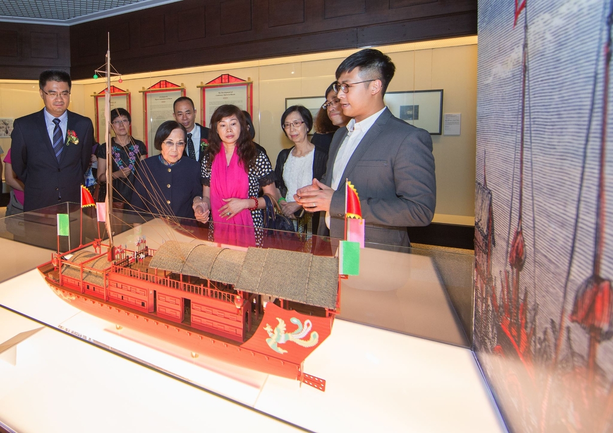 Temporary exhibition “The Enchanting Red Boat” was inaugurated showing the aesthetics of Cantonese Opera