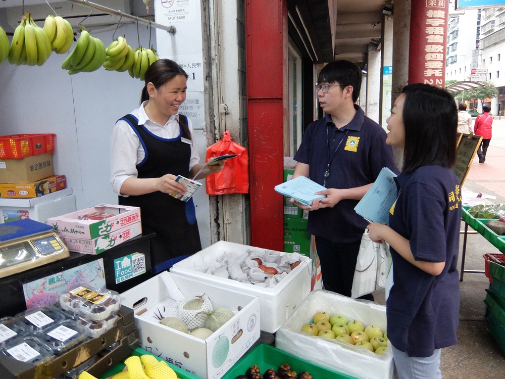 司警局宣傳防罪資訊獲得商戶支持