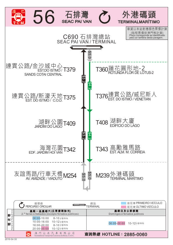 56路線指南