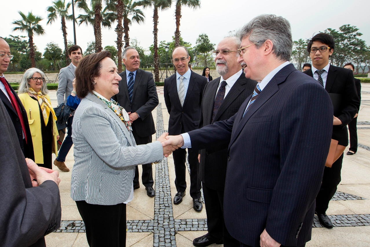 A Portuguese delegation led by Portugal’s Attorney-General Joana Marques Vidal visits UM’s Faculty of Law