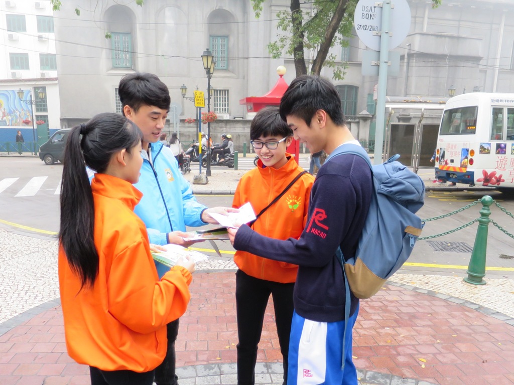 司警局進行“預防毒品犯罪”復活節防罪宣傳