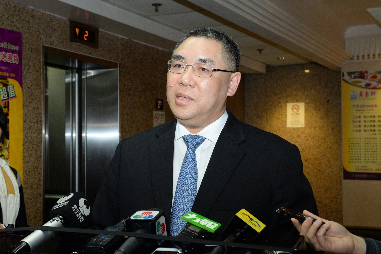 行政長官崔世安接受傳媒訪問