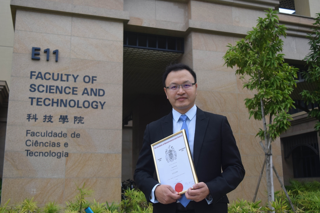Dr Wong Seng Fat has been elected fellow of the Institute of Measurement and Control