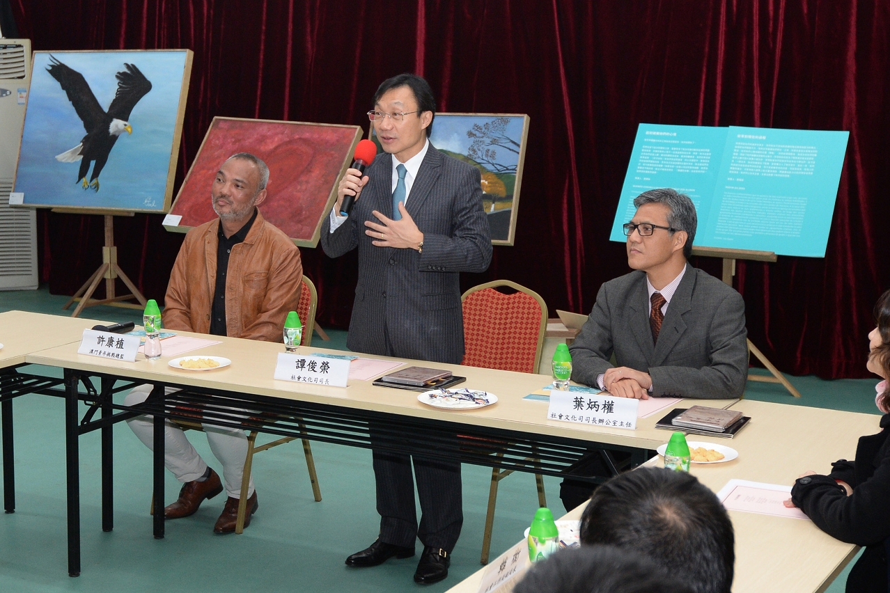 社會文化司譚俊榮司長探訪青少年綜合訓練院舍