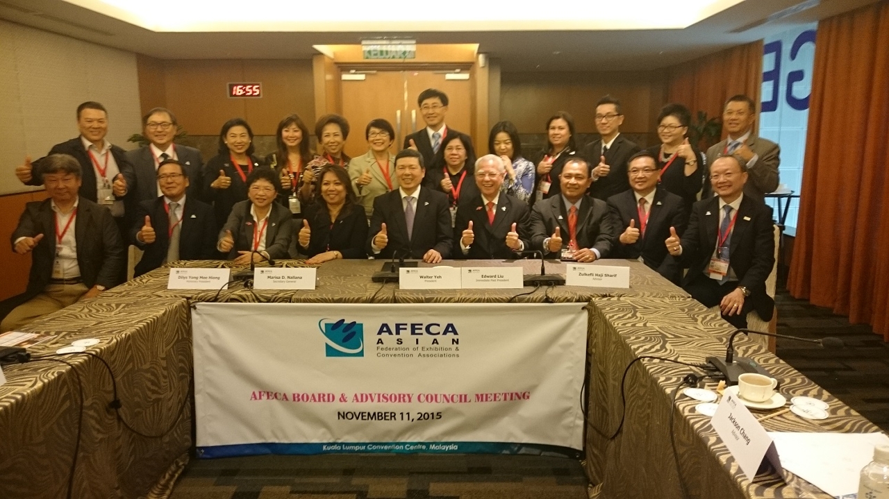 張祖榮主席出席亞洲展覽會議協會聯盟(AFECA)顧問委員會會議