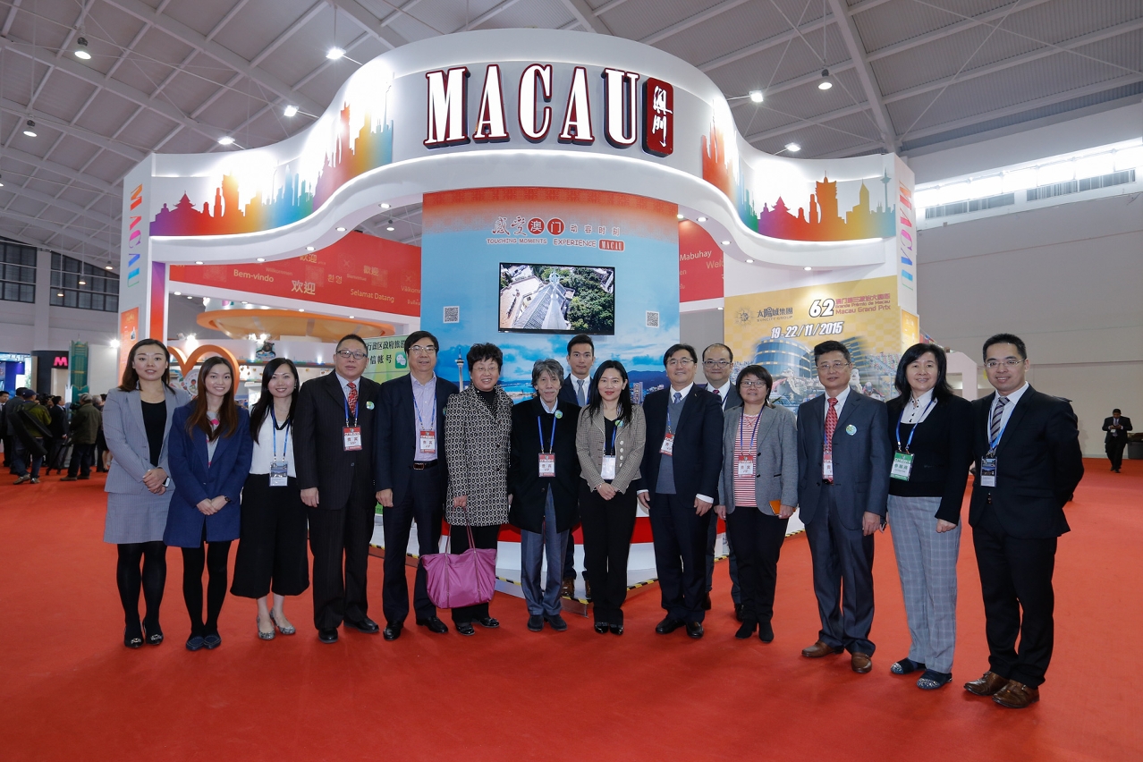 MGTO and Macau trade delegates at CITM 2015