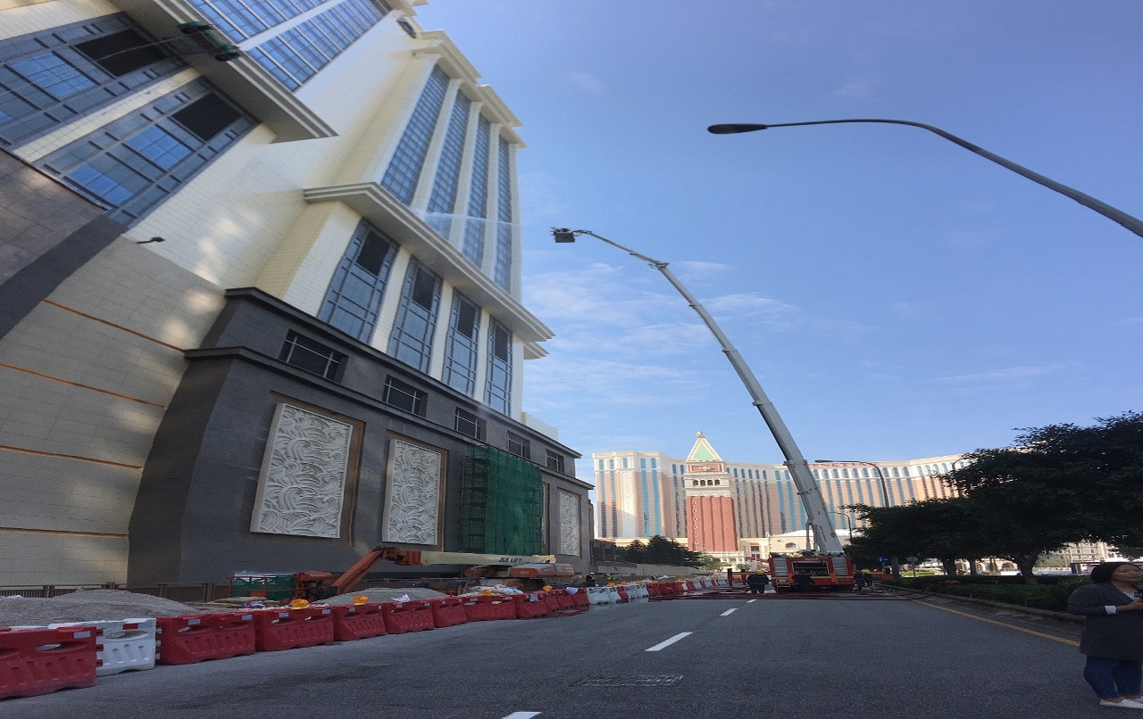 澳門瑞吉金沙城中心酒店火警疏散演習