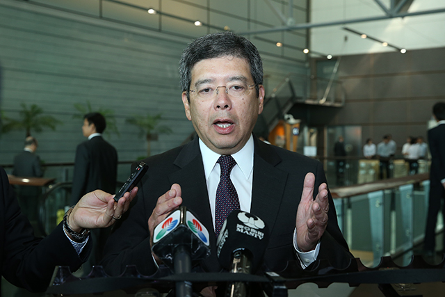 運輸工務司司長羅立文接受訪問