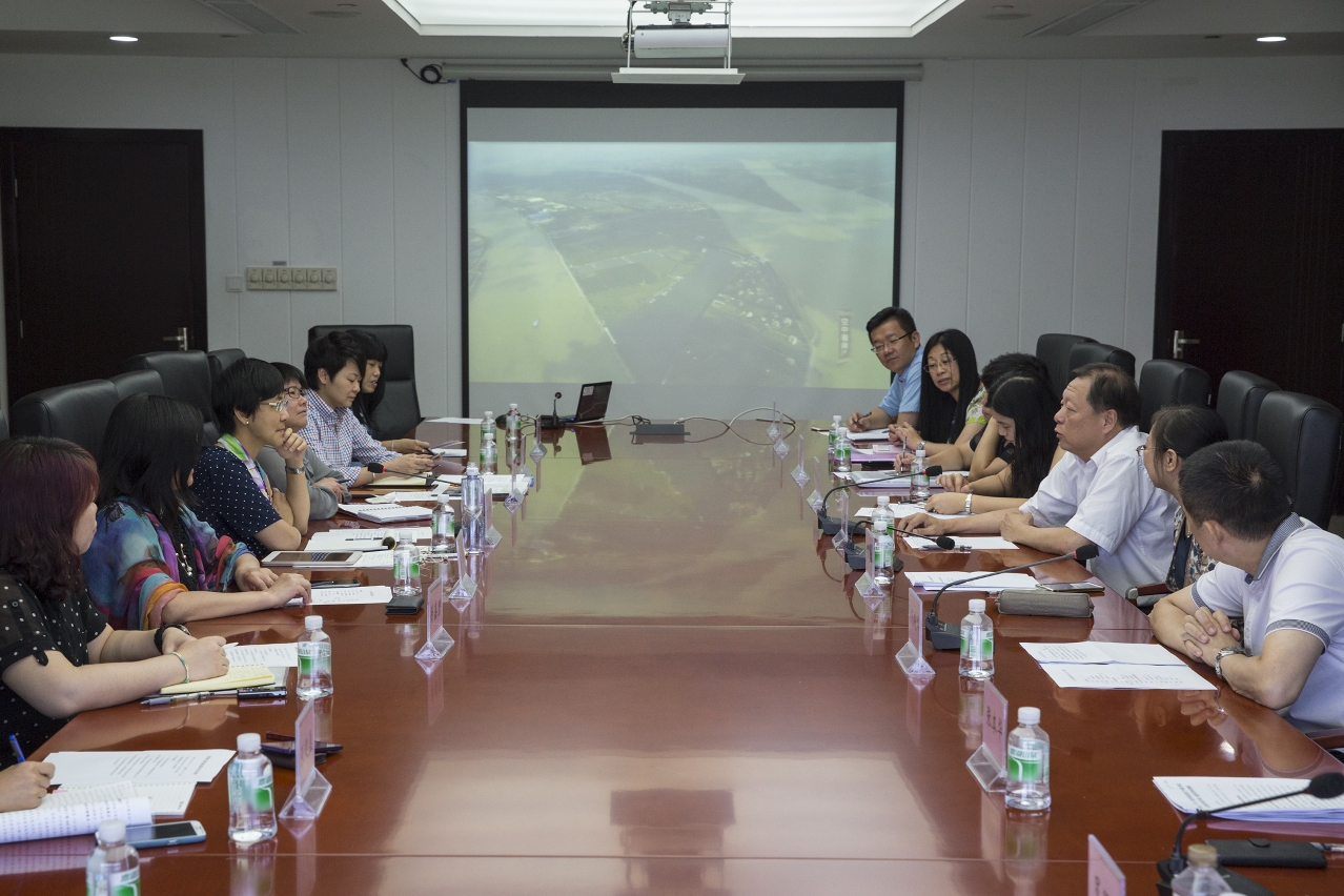 局長文綺華與廣州市旅遊局局長朱力等會面