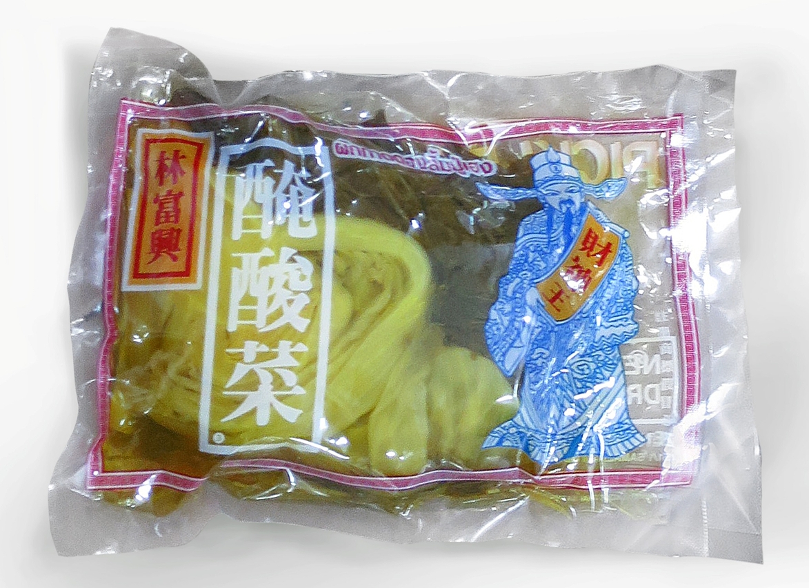民署呼籲停用一款二氧化硫含量超標的預包裝醃酸菜1