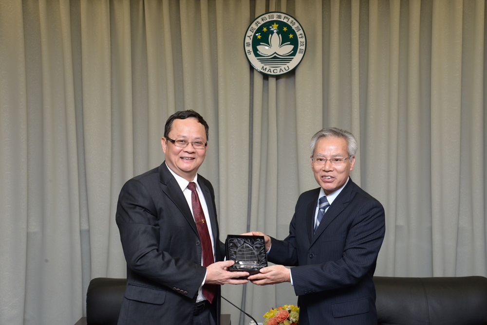 Visita de observação a Macau da Delegação do Tribunal Popular Intermédio da Cidade de Zhongshan