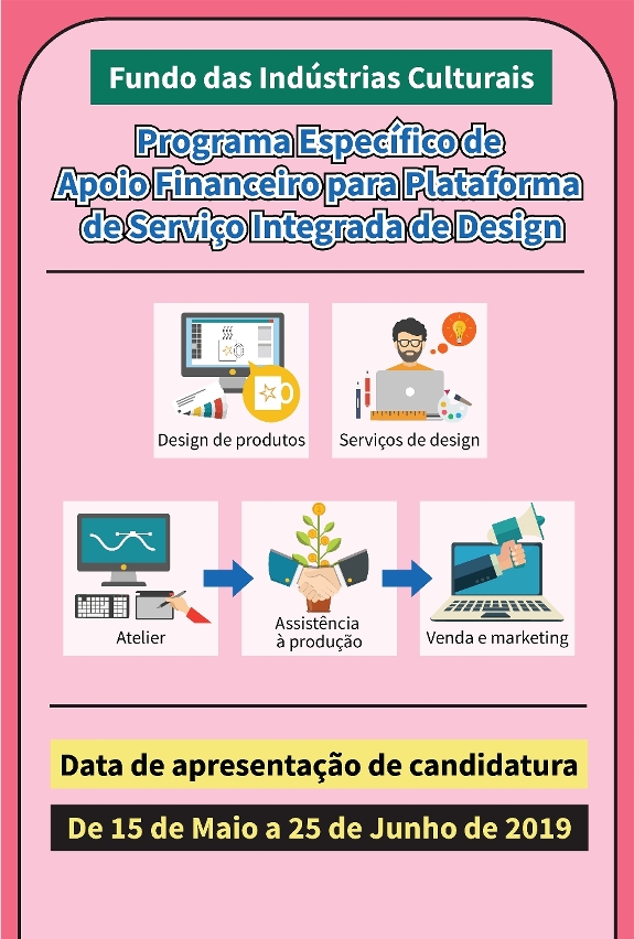 programa específico de apoio financeiro para plataforma de serviço integrada de design p1