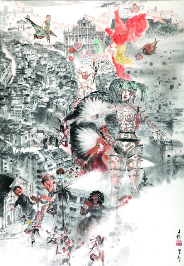 廖文暢 《光影迴環歷史城區》