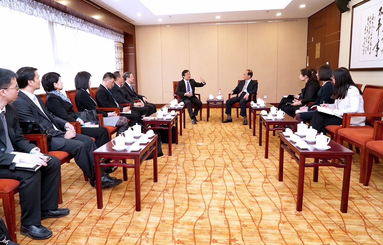 譚俊榮司長拜會國家文化部