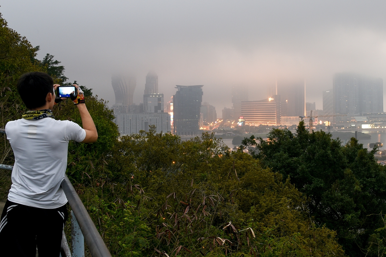 “Macao in mist”