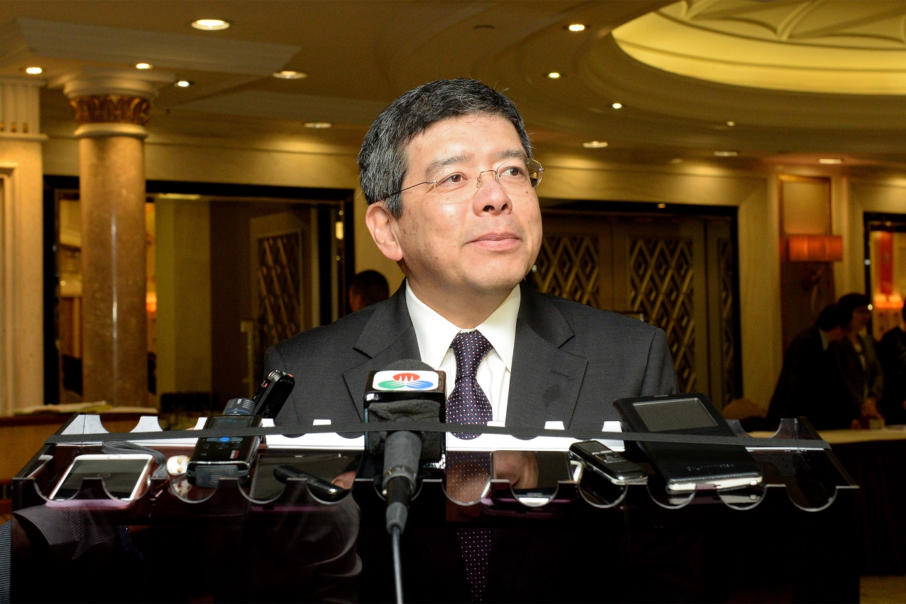 運輸工務司司長羅立文接受傳媒訪問