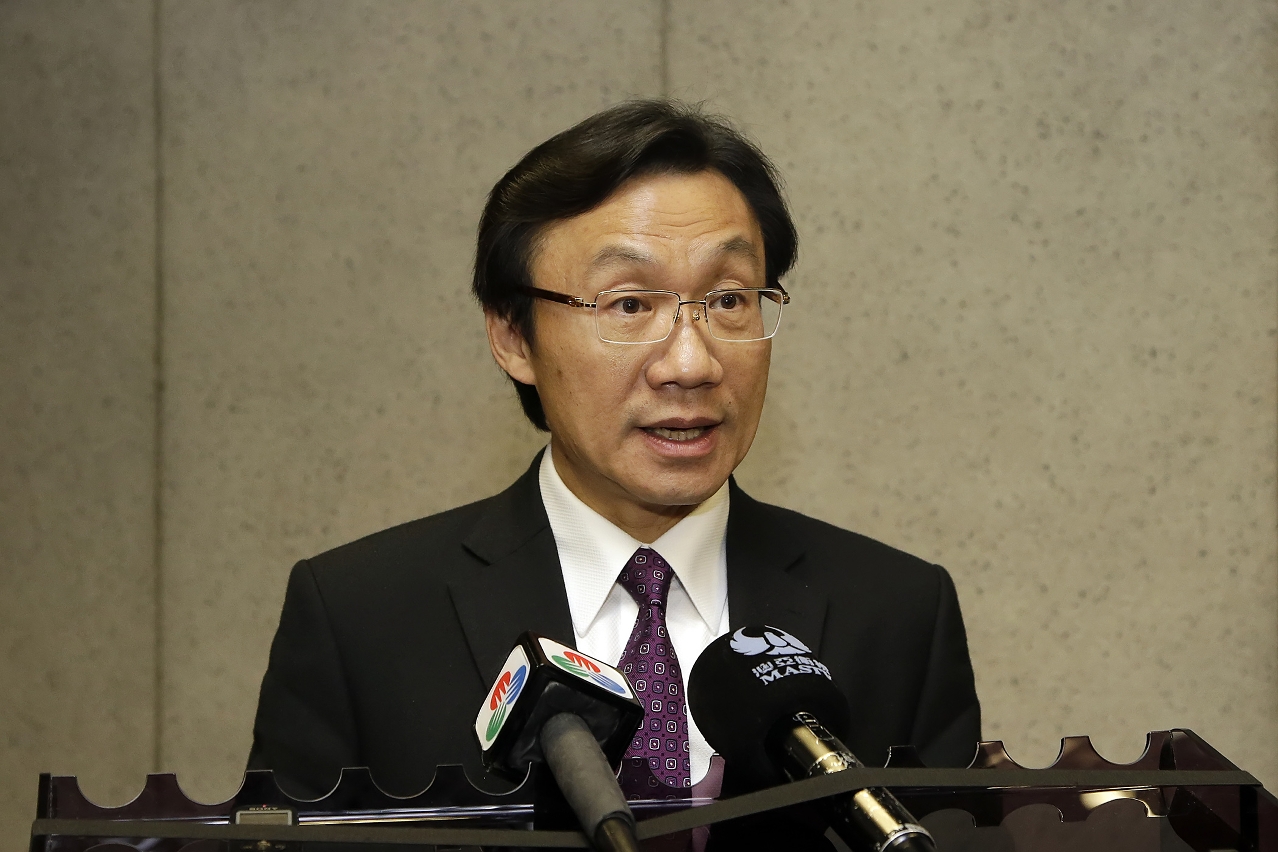社會文化司司長譚俊榮見傳媒
