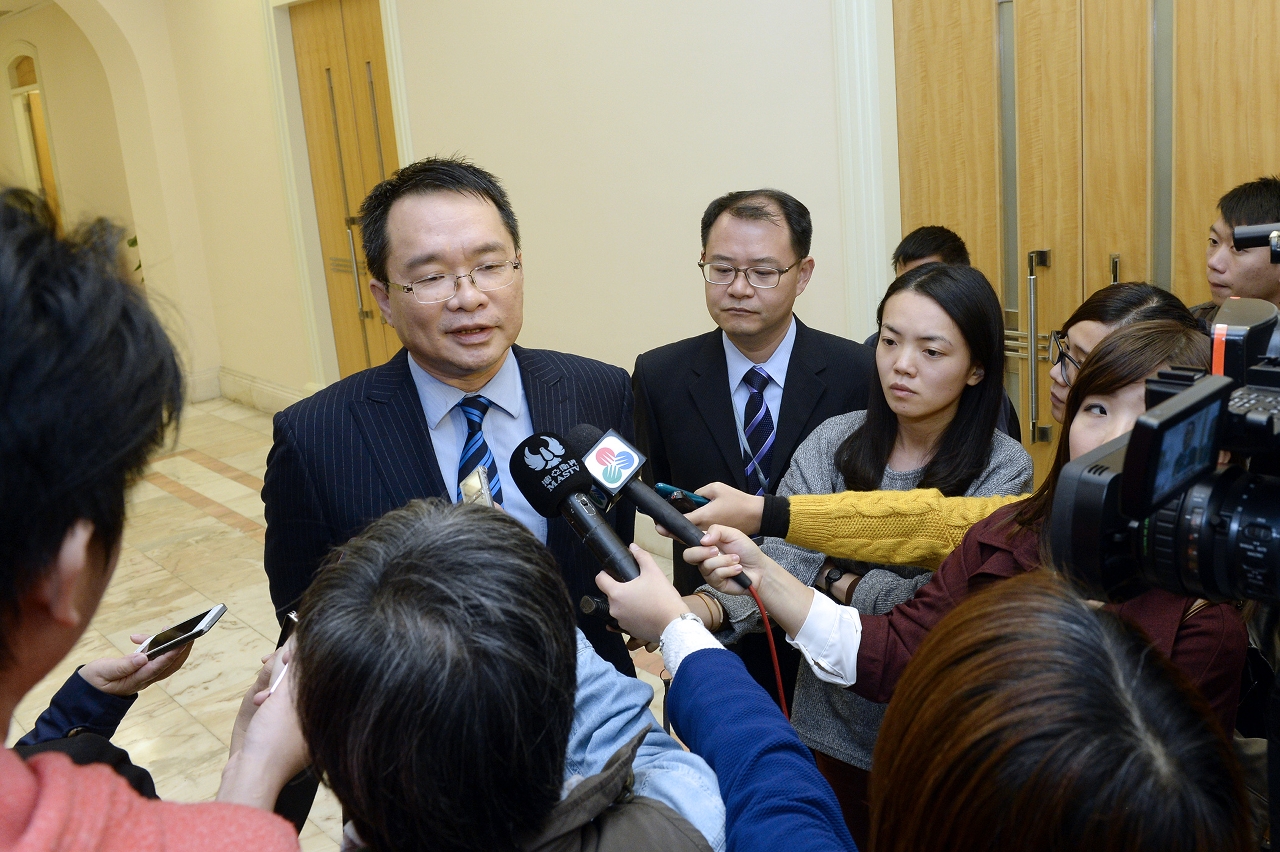 陳致平：新聞發言人制度將進一步規範化