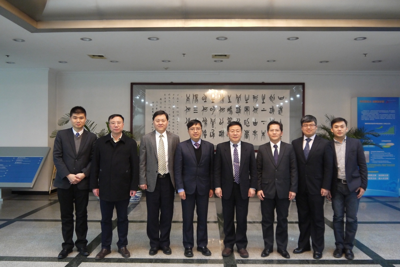 與國家自然科學基金劉叢北副主任合照