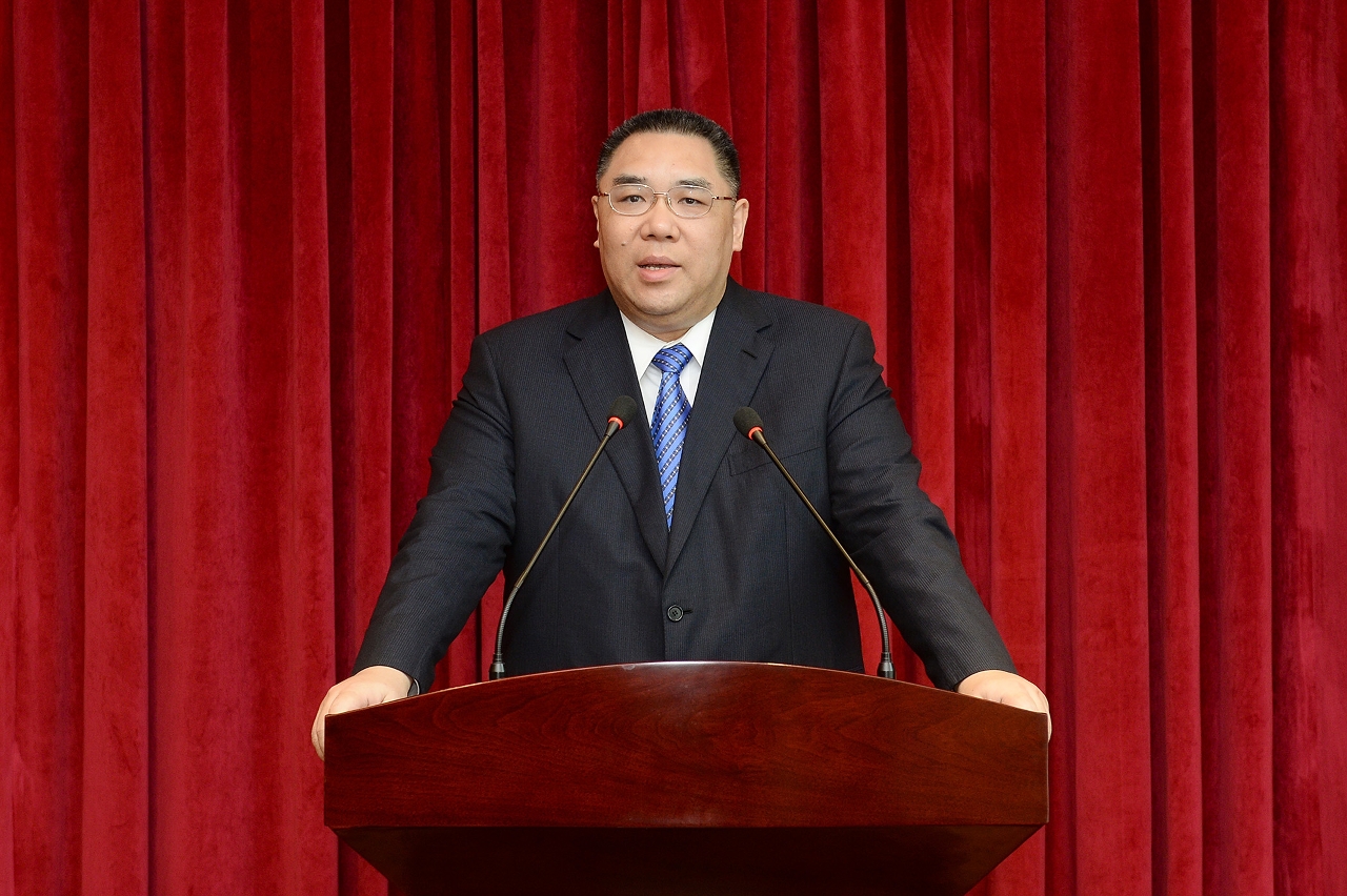 行政長官赴京列席人大會議前接受傳媒訪問