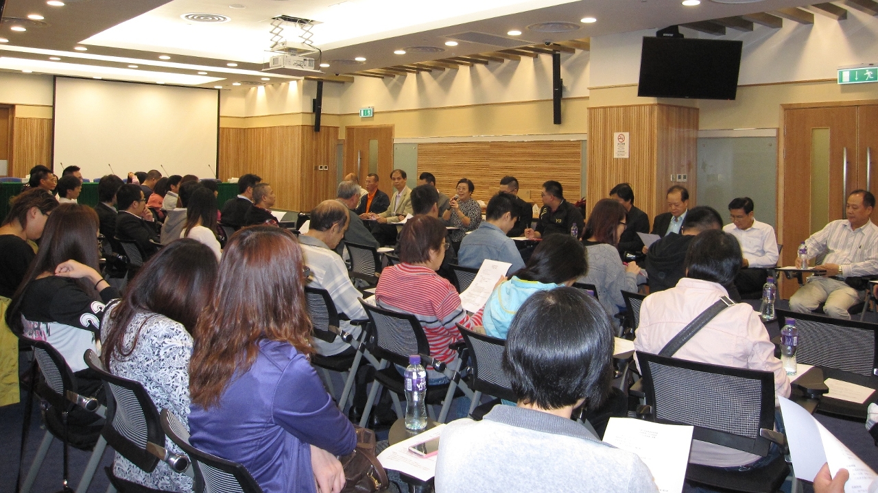 北區社諮會專題小組與居民座談