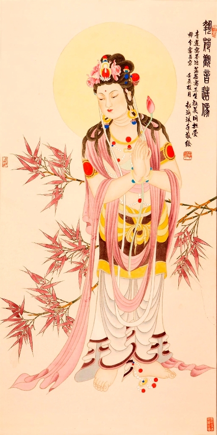 執荷觀音造像