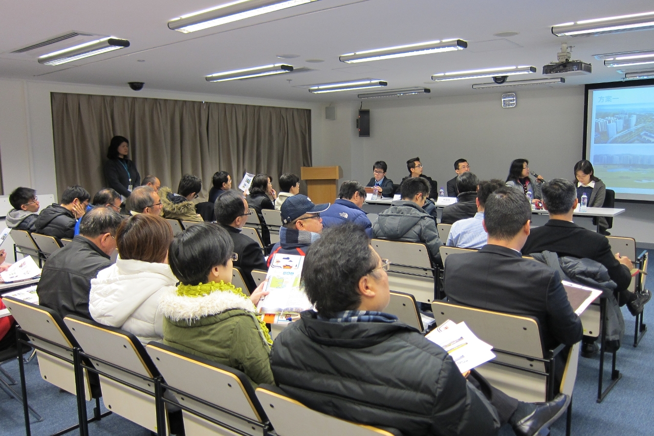 輕軌系統石排灣線研究團隊與不同界別交換意見