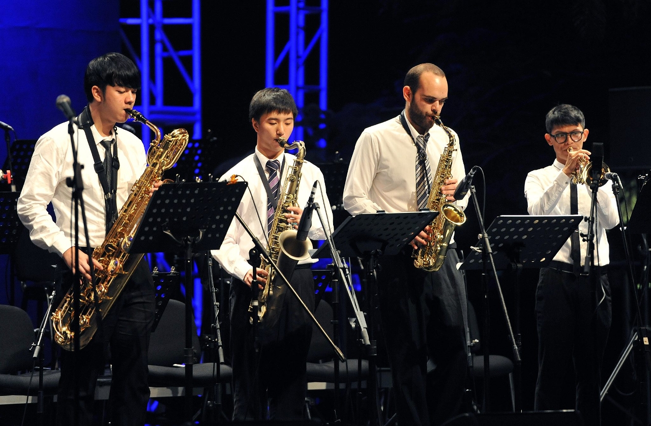 本地樂手於去年音樂節上獻演