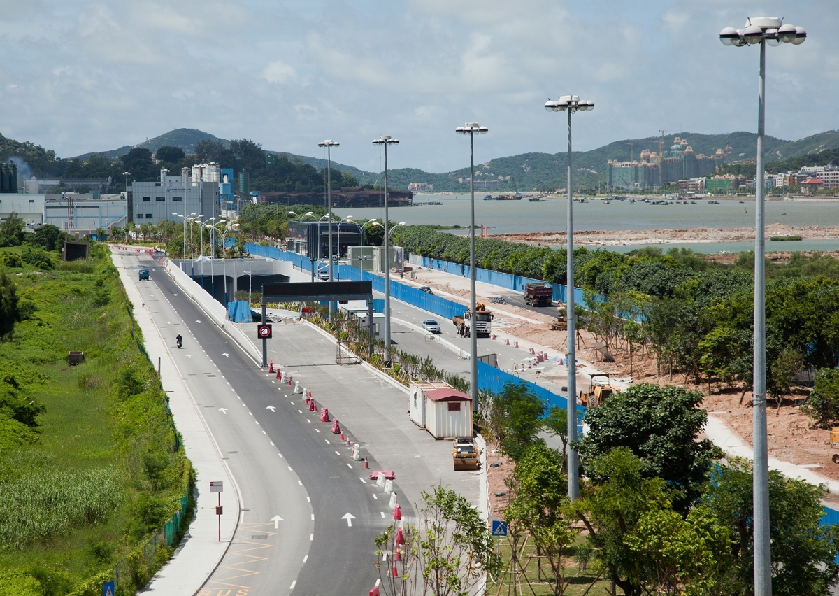 河底隧道（澳門端）