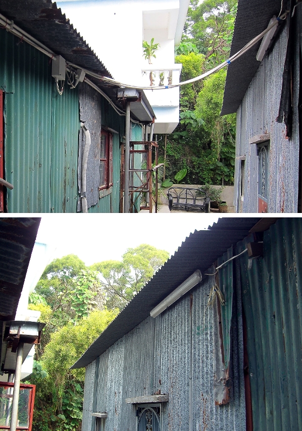 路環違規用電情況（上圖），現時已有一定改善（下圖）。