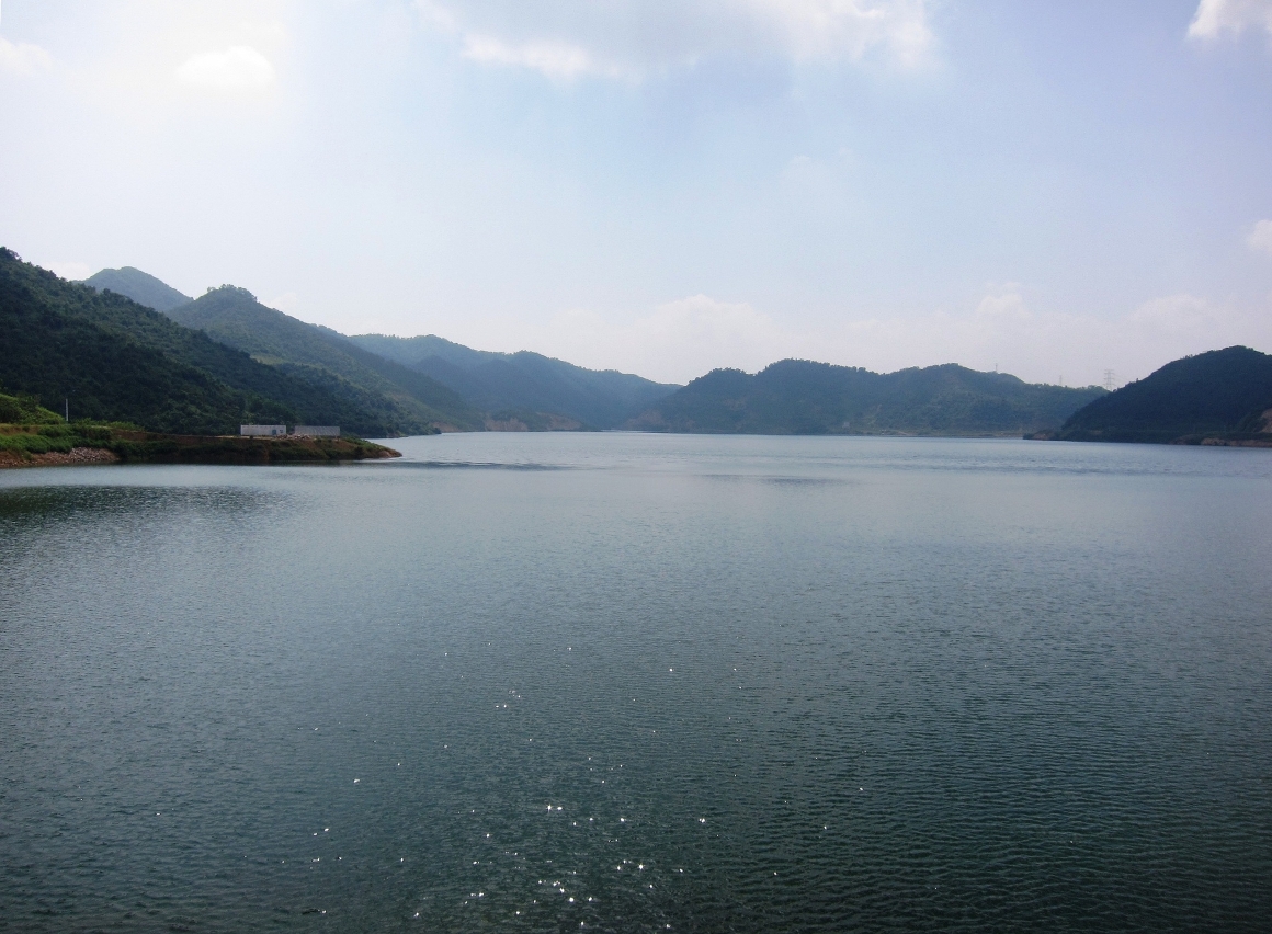 竹銀水庫現時蓄水水位約為四十五米_1