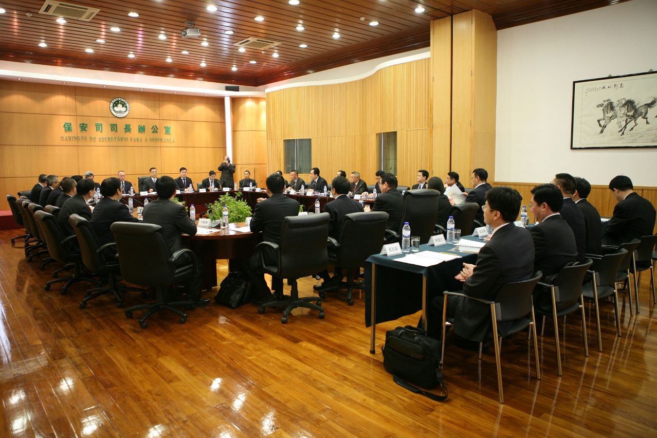 內地公安機關與澳門警方合作第十五次工作會晤在澳舉行