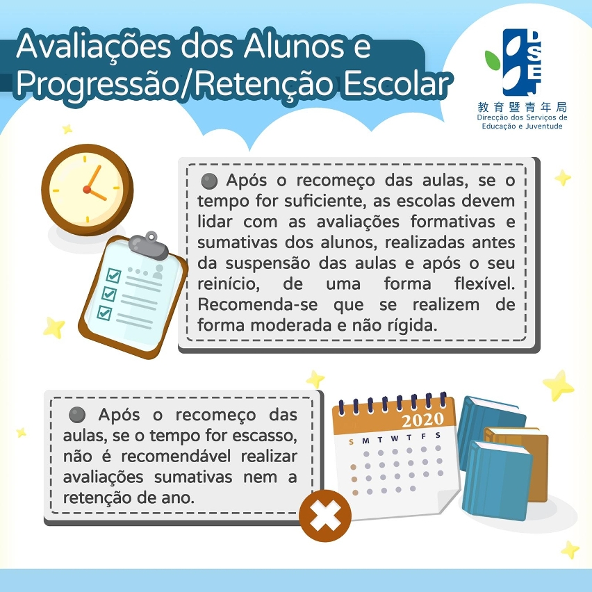DSEJ anuncia os preparativos para o reinício das aulas das escolas do ensino não superior em Maio