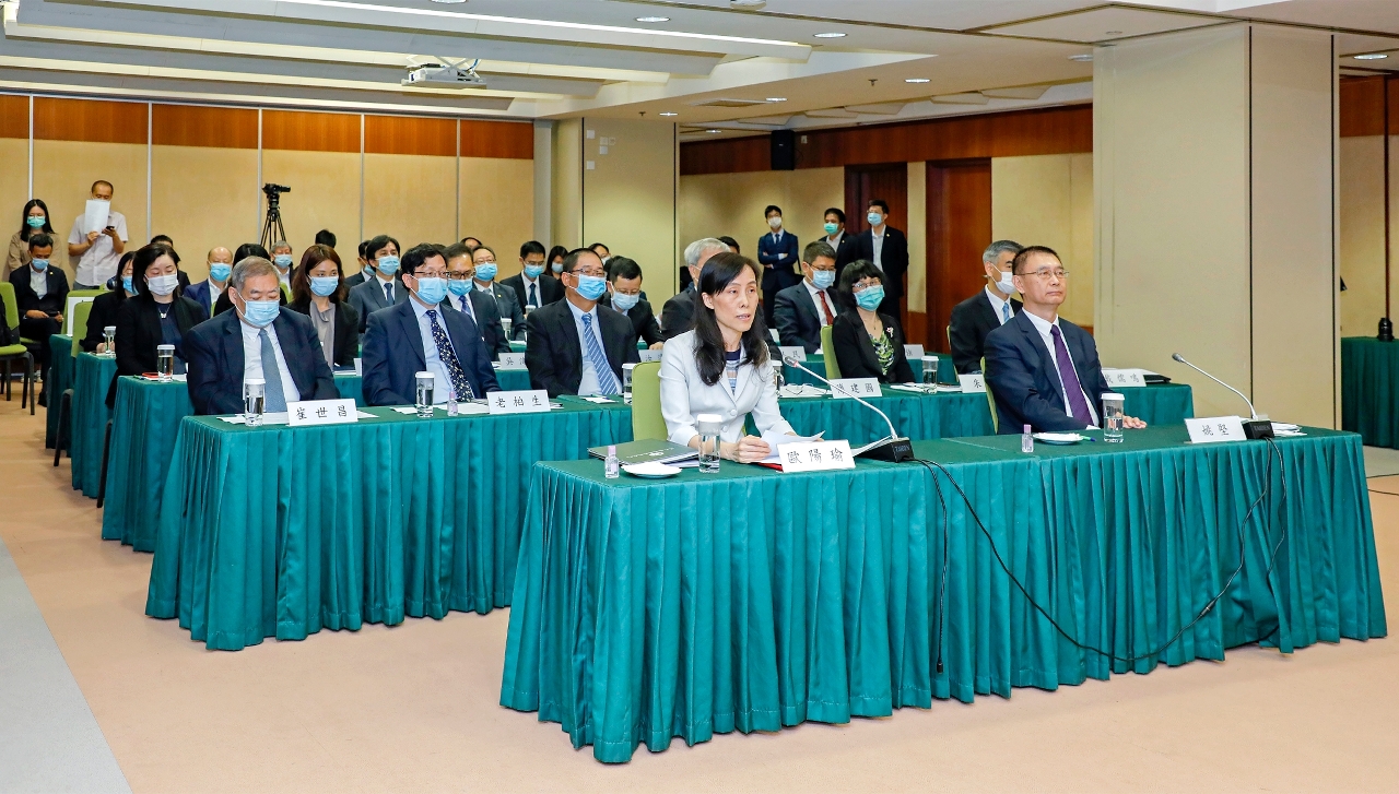 An online tripartite working meeting on poverty alleviation cooperation for Guizhou Province.