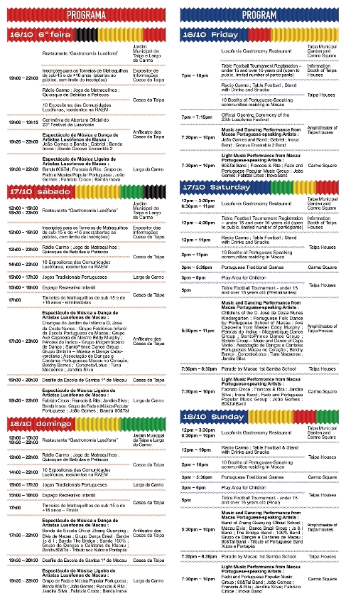 PROGRAMA