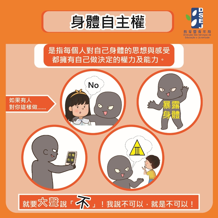 保護兒童 全民做起—N.O.T.安全三步曲