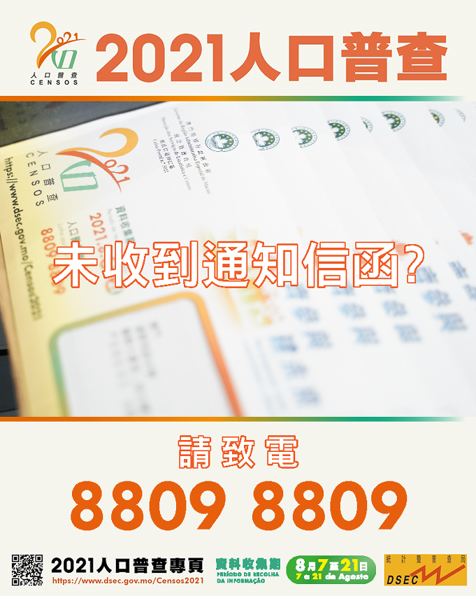 2021人口普查熱線