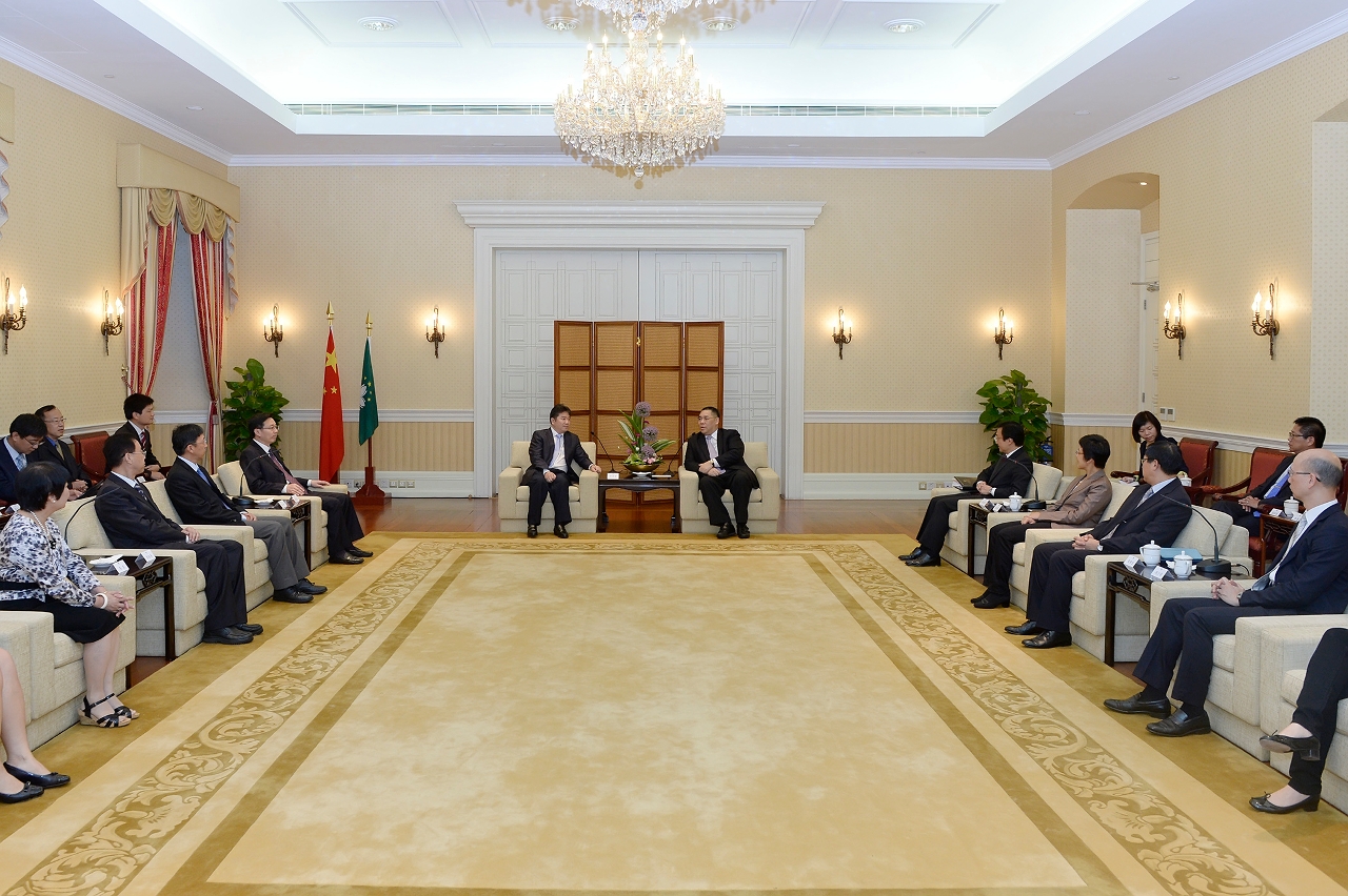 Chief Executive meets with NTA’s APEC Working Group