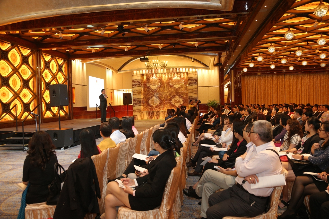 Industry partners at training session