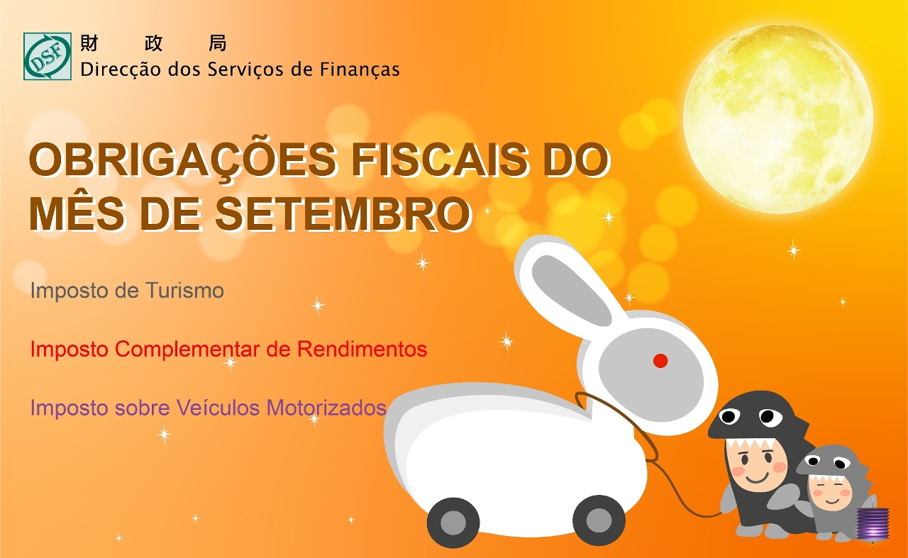 Obrigações fiscais do mês de setembro