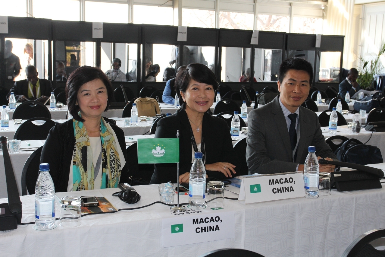 Macau delegation joins the 20th Session of UNWTO General Assembly