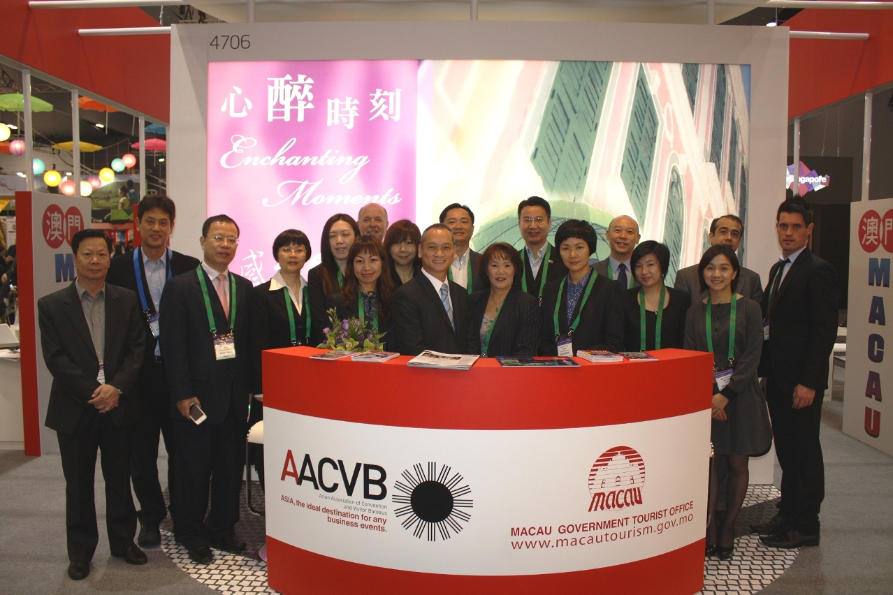 MGTO and trade representatives at AIME