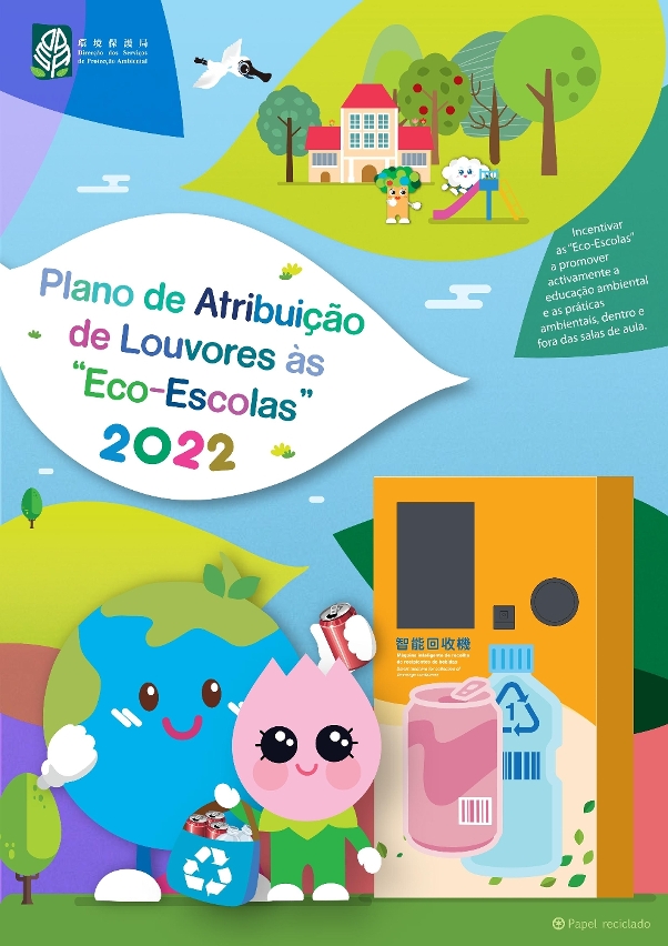Regulamento do plano de atribuição de louvores às “eco-escolas” 2022